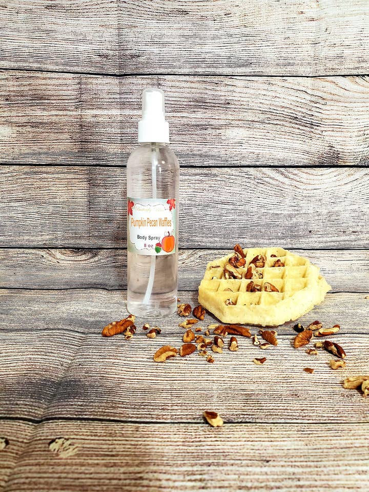 Pumpkin Pecan Waffles Scented Body Mist and Perfume Spray | Pumpkin Waffles Body Spray | Pumpkin Scented Mist | Waffle Spray | Fall Scents for wholesale by Butterfly Bliss
