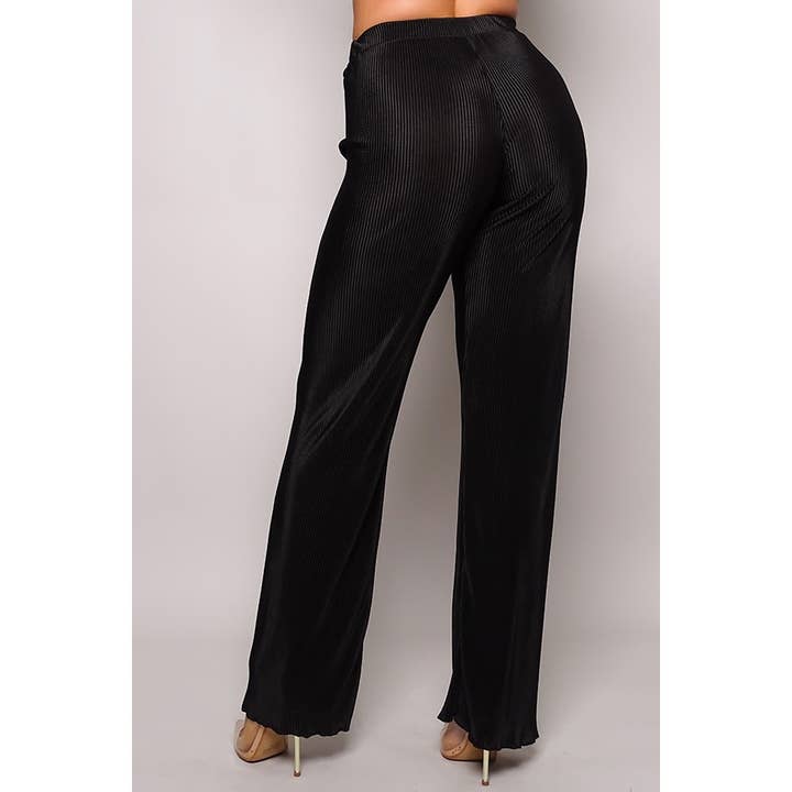 CEFIAN FASHION - Wholesale Pants - Women's - MONTEGO BAY MICRO PLEATED PANTS3