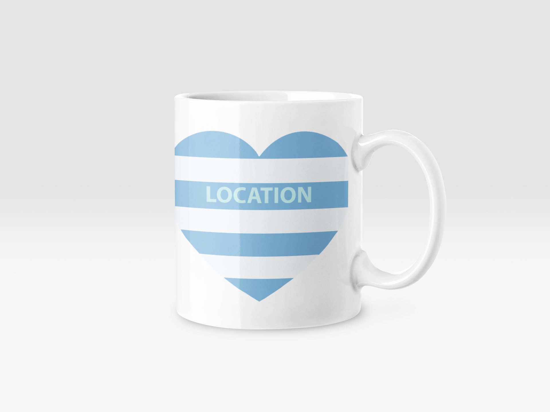Betty Boyns Designs - Wholesale Coffee Mug - HEART MY LOCATION MUG
Request any of our location images8