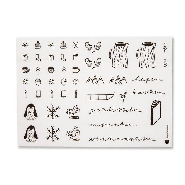 Hyggeligt | klistermærke ark for engroshandel hos feines