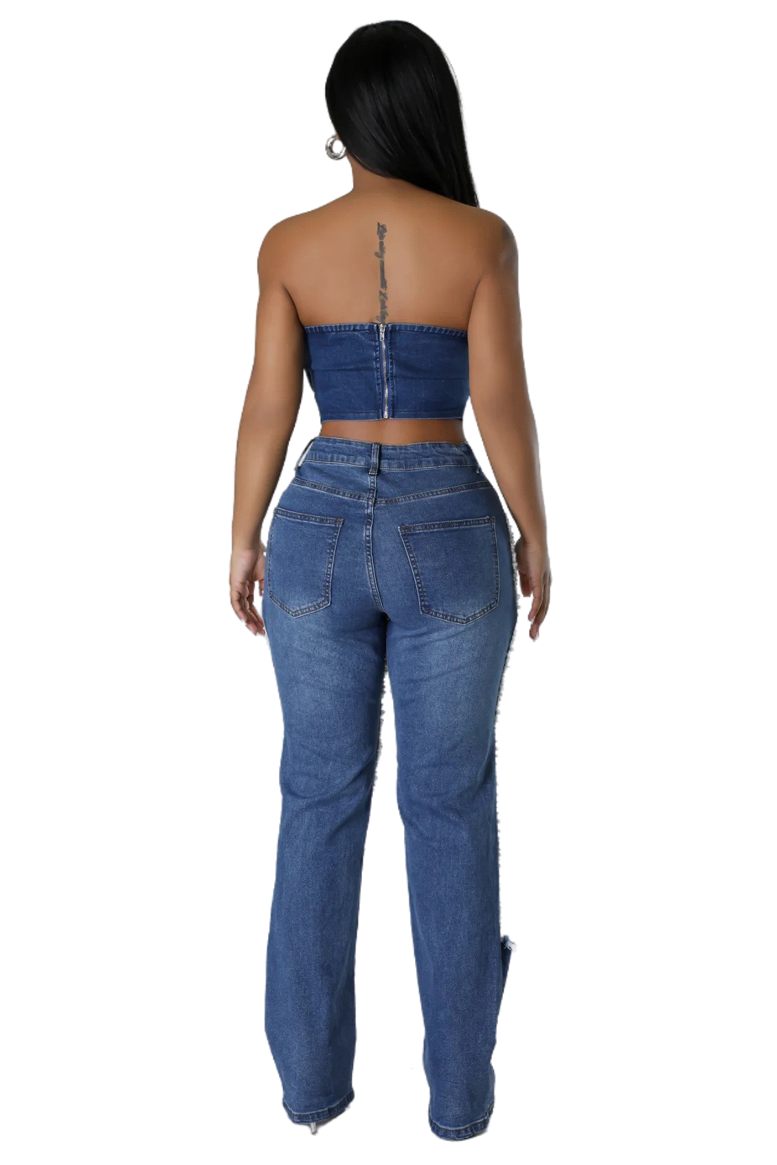 By Claude - Wholesale Jeans - Women's - WOMEN FASHION CASUAL DENIM PANTS3