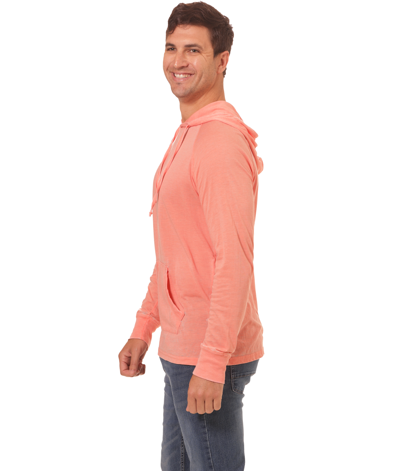 U.S. Apparel - Vente Sweat à capuche – femme - Chandail à capuchon unisexe en jersey - Light Garment Burnout Raglan8