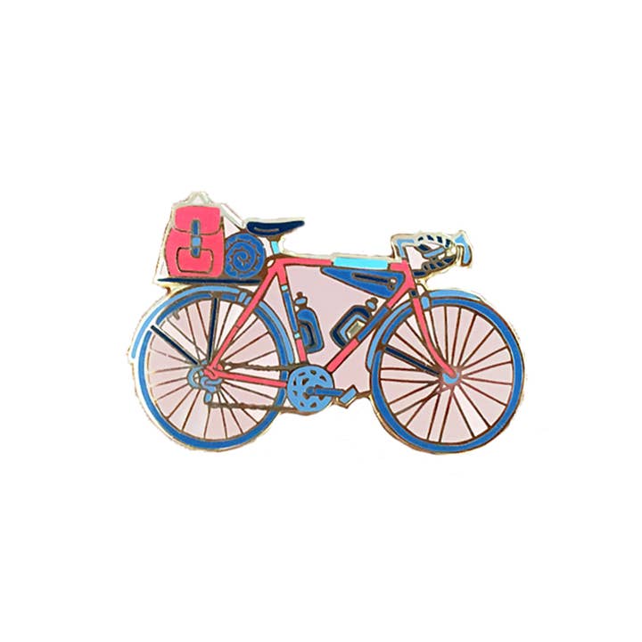 Noteworthy Paper & Press - Wholesale Lapel Pin/Button - Bicycle Enamel Pin