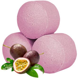 Passionfruit Mini Bath Bombs for wholesale by Pampering Heaven