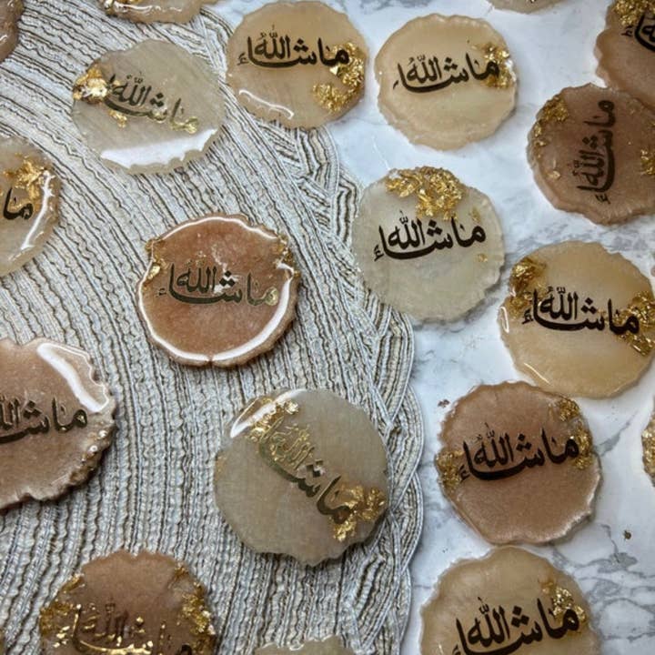 Hudaa & Co - Wholesale Party Favor - Personalised Magnet | Handmade | Party Favours | Wedding Favours | Mendhi | Eid | Ramadan | Islam | Home Decor | Gift | Present | Custom6