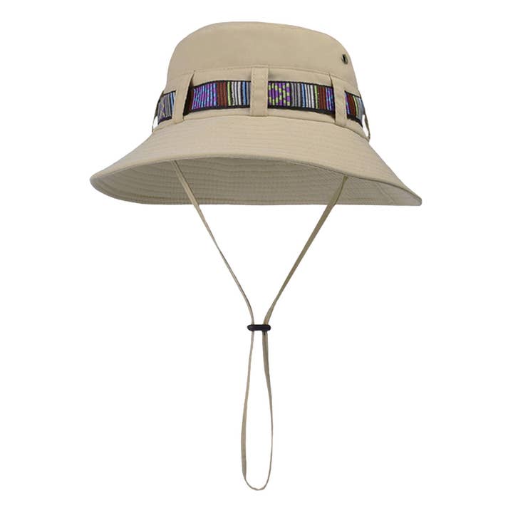 AK Brand - Wholesale Bucket hat – Women's - Wide Brim Bucket Hat with Colorful Ribbon Trim Breathable Mesh Lining and Adjustable Chin Strap for Outdoor Use22