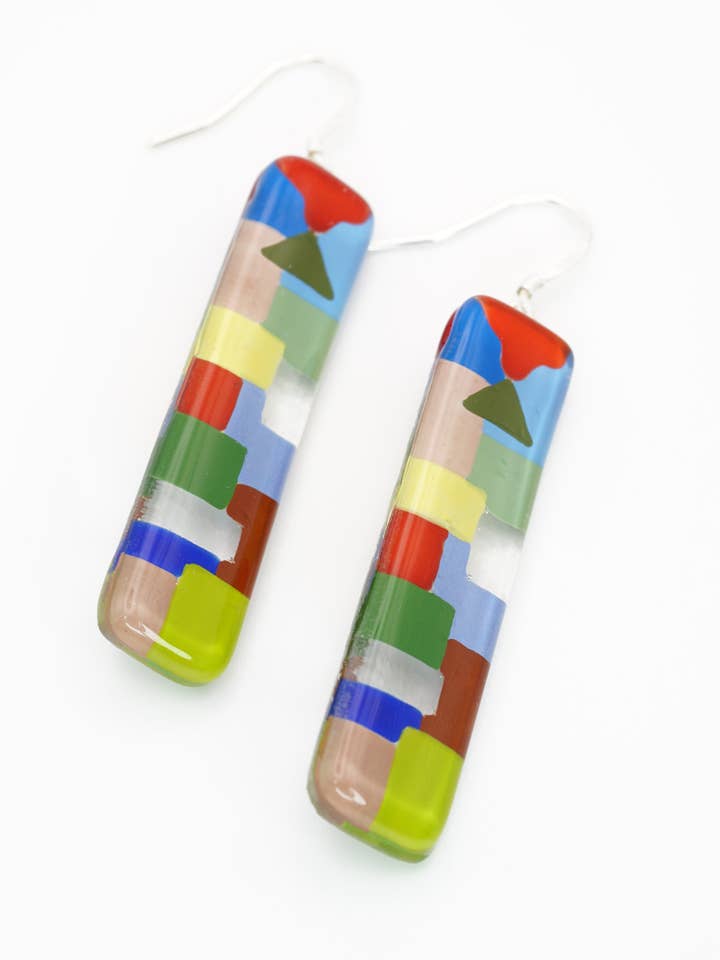 Casual Art Earrings for wholesale by ARTGLASSY