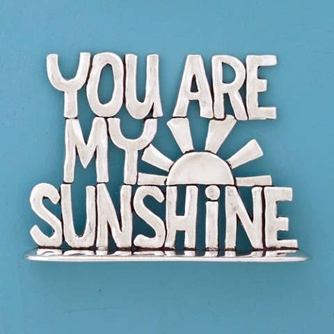 Large Sunshine Standing Word Plaque for wholesale by Basic Spirit