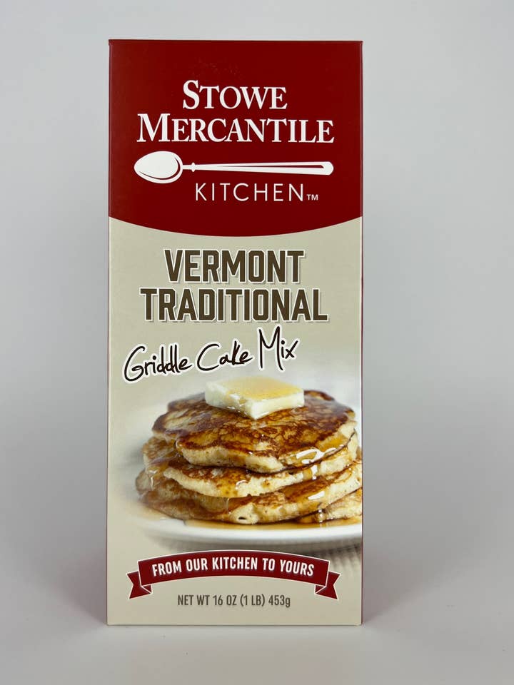 Vermont Traditional Griddle Cake for wholesale by Stowe Mercantile Kitchen