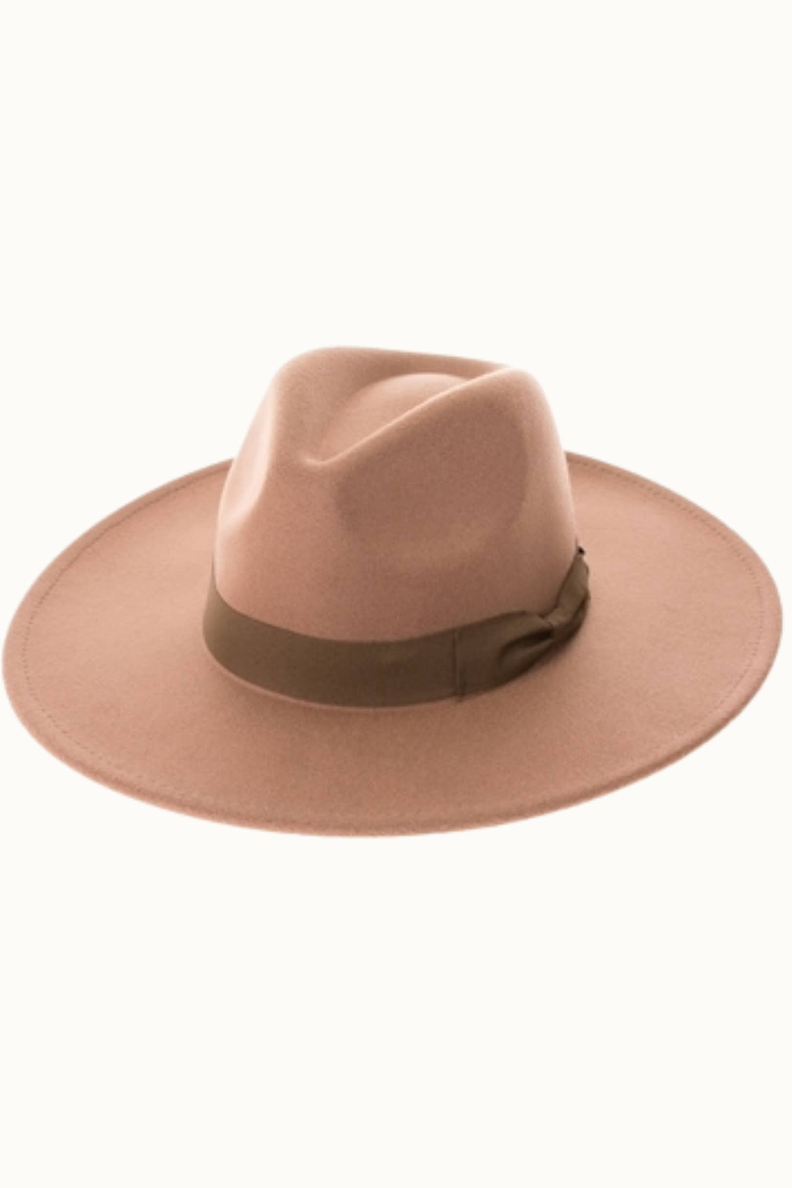 Olive & Pique - Wholesale Fedora - Women's - Structured Wide Brim Rancher in Vegan Felt, Adjustable7