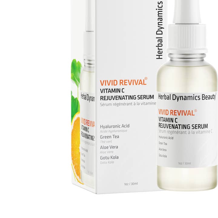 Vivid Revival® Vitamin C-föryngrande serum för wholesale av Herbal Dynamics Beauty