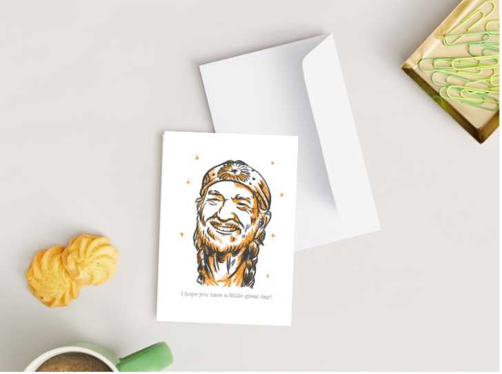 Party Collective - Wholesale Birthday Card - Hope you have a Willie great day Card5