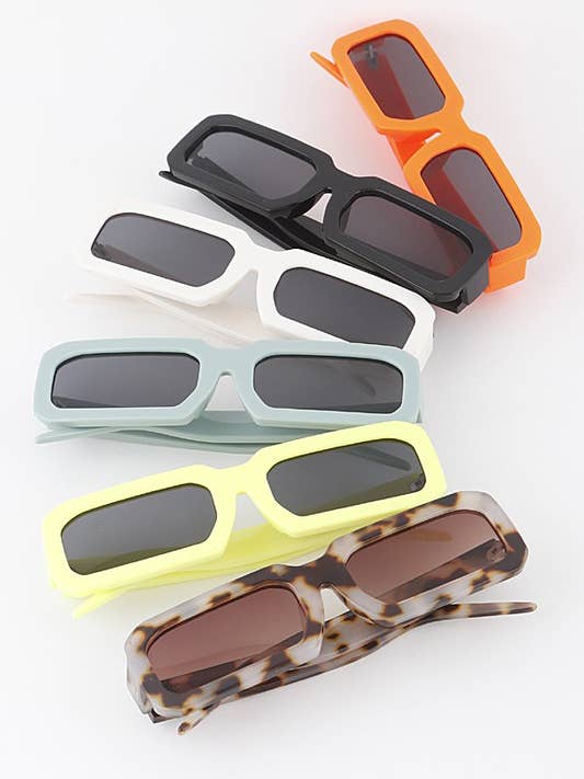 Minimal geometrisk kasse solbriller HS1214IR for engroshandel hos anbfashion