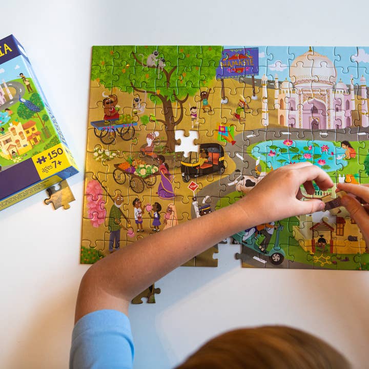 Rompecabezas de mesa Namaste India para venta al por mayor de Kulture Khazana