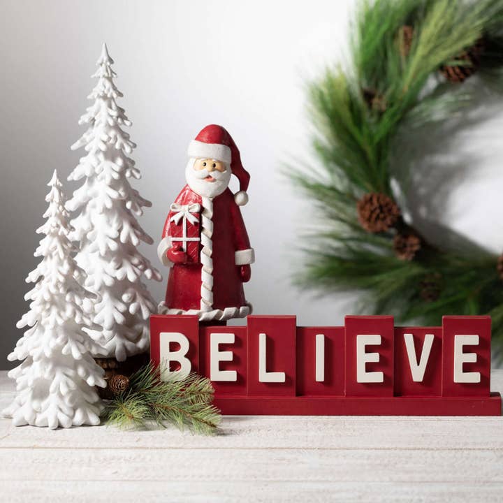 Sullivans Home Decor - Wholesale Christmas Decoration - Snow Covered Pine Tree Set 2