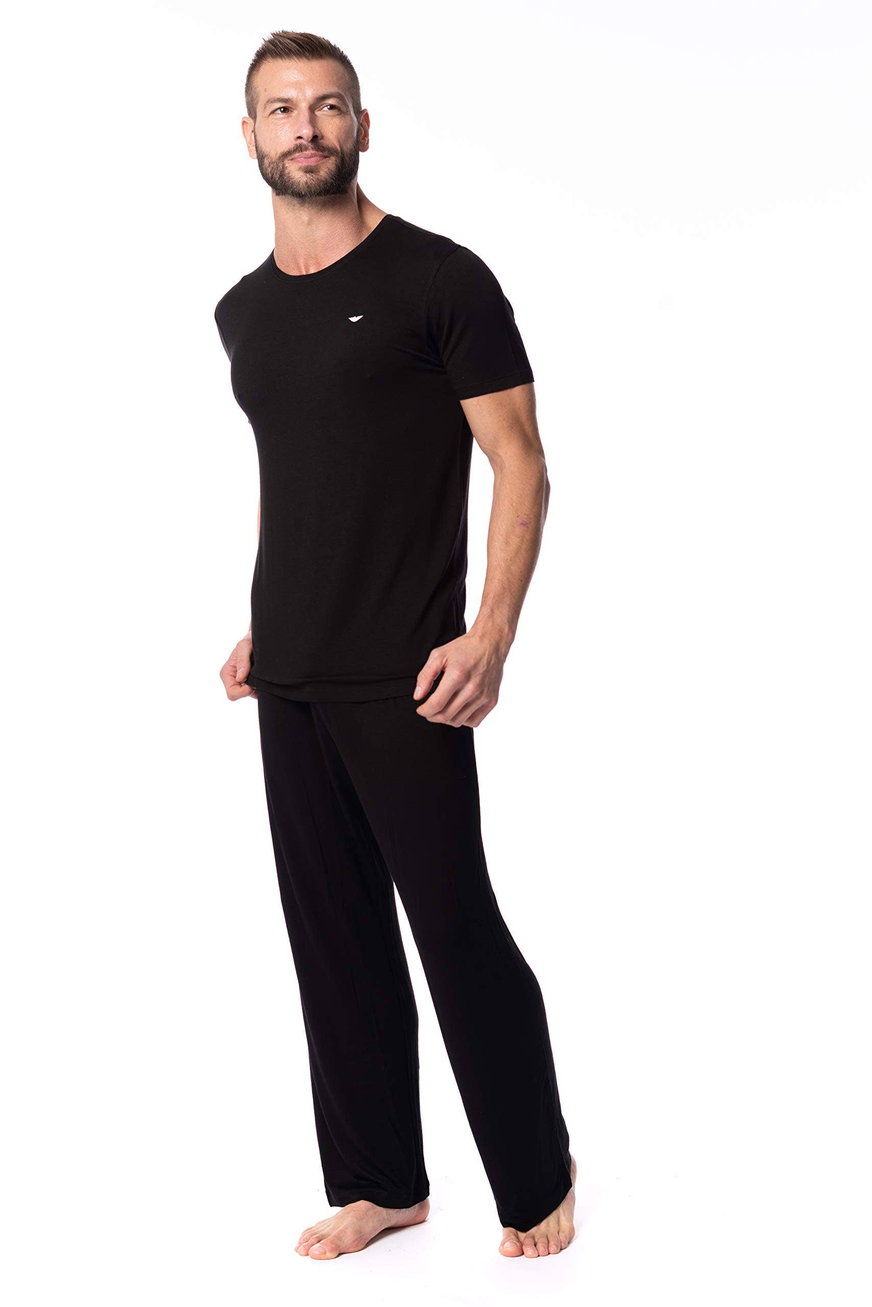 I-Wear Brands - Wholesale T-Shirt - Men's - 5 Pack Men's Lightweight Cotton Rayon Short Sleeve T-Shirts6