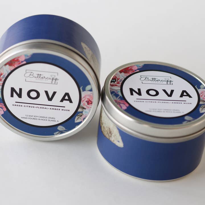 Buttercupp Candles - Wholesale Travel Candles - Nova Soy Candle and Melts