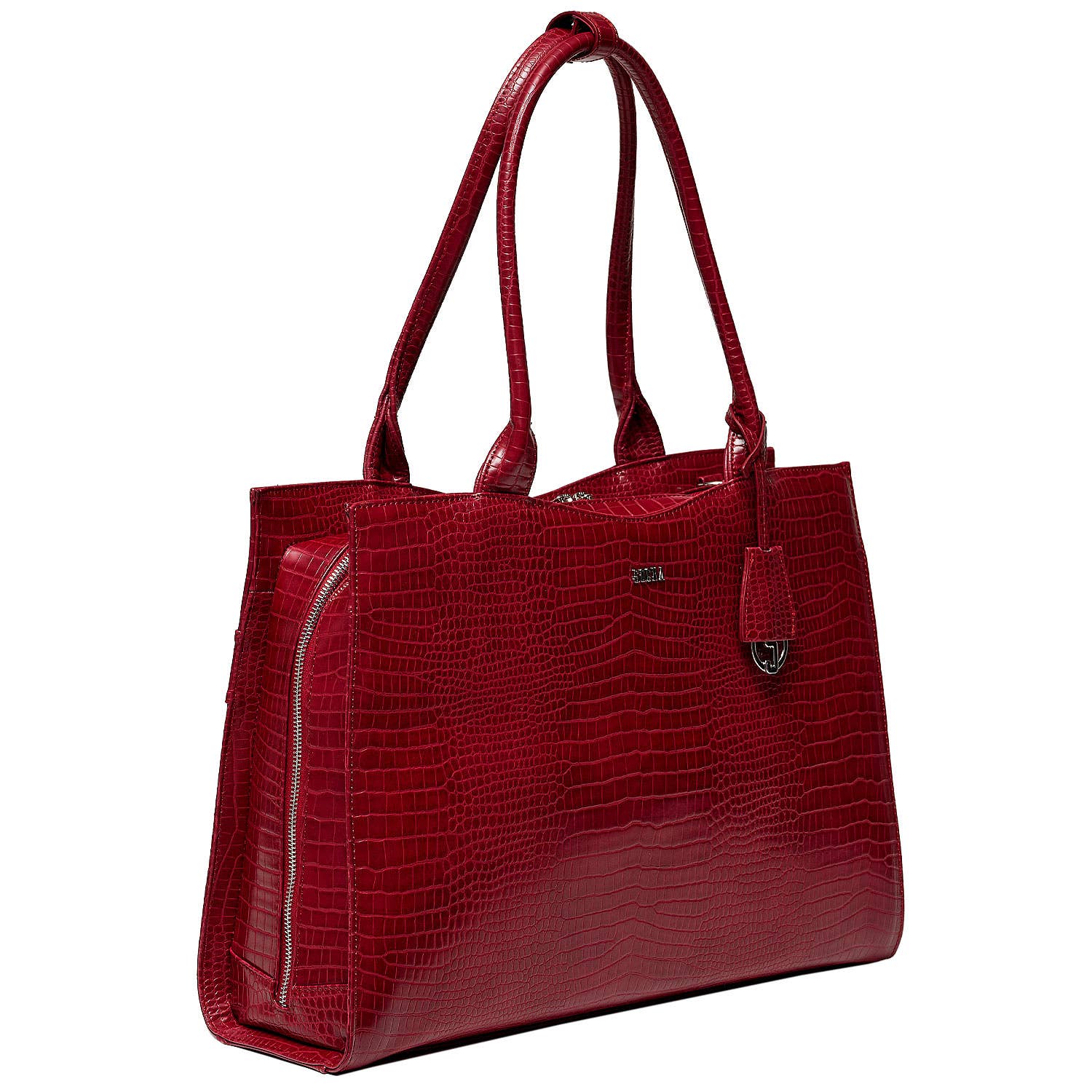 Socha - Venta al por mayor Bolsa de portátil - Mujer - Bolsa para ordenador portátil/bolsa de negocios - croco burdeos 14 pulgadas4