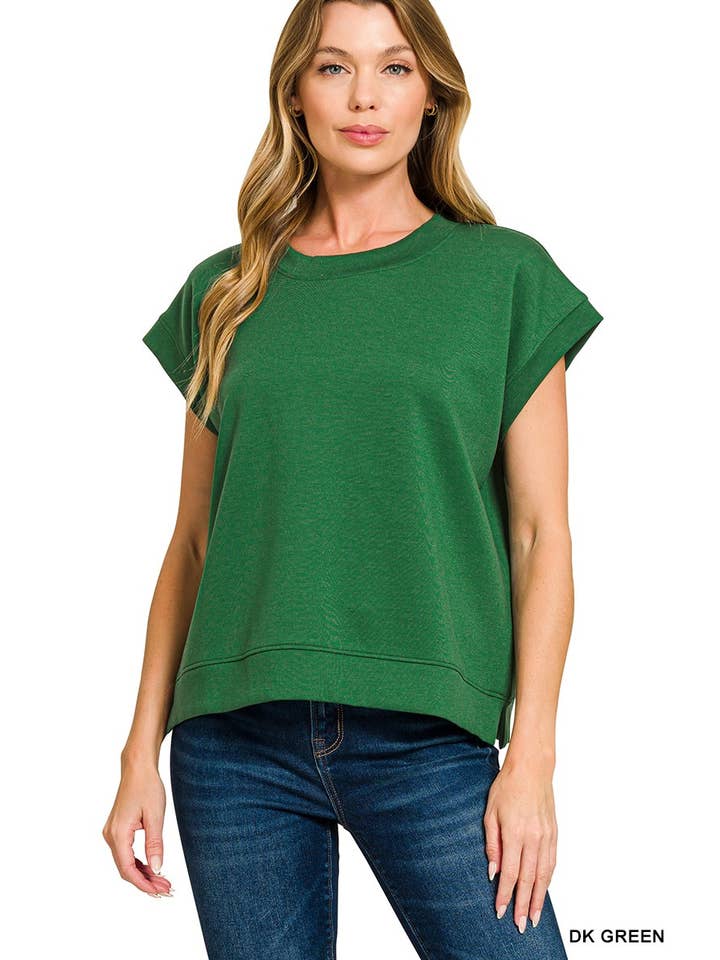 Vanilla Monkey - Wholesale Sweatshirt - Women's - Scuba Short Sleeve Sweatshirts6