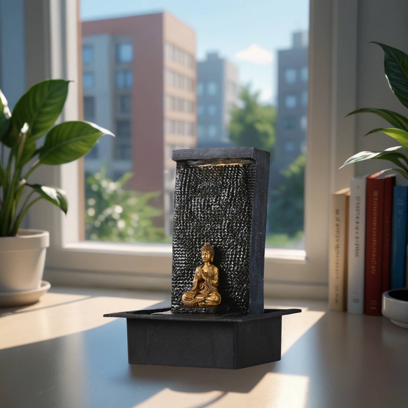 Zen'Arôme - Wholesale Decorative Tabletop Object - Feng Shui Decoration Indoor Fountain Buddha Zenitude8