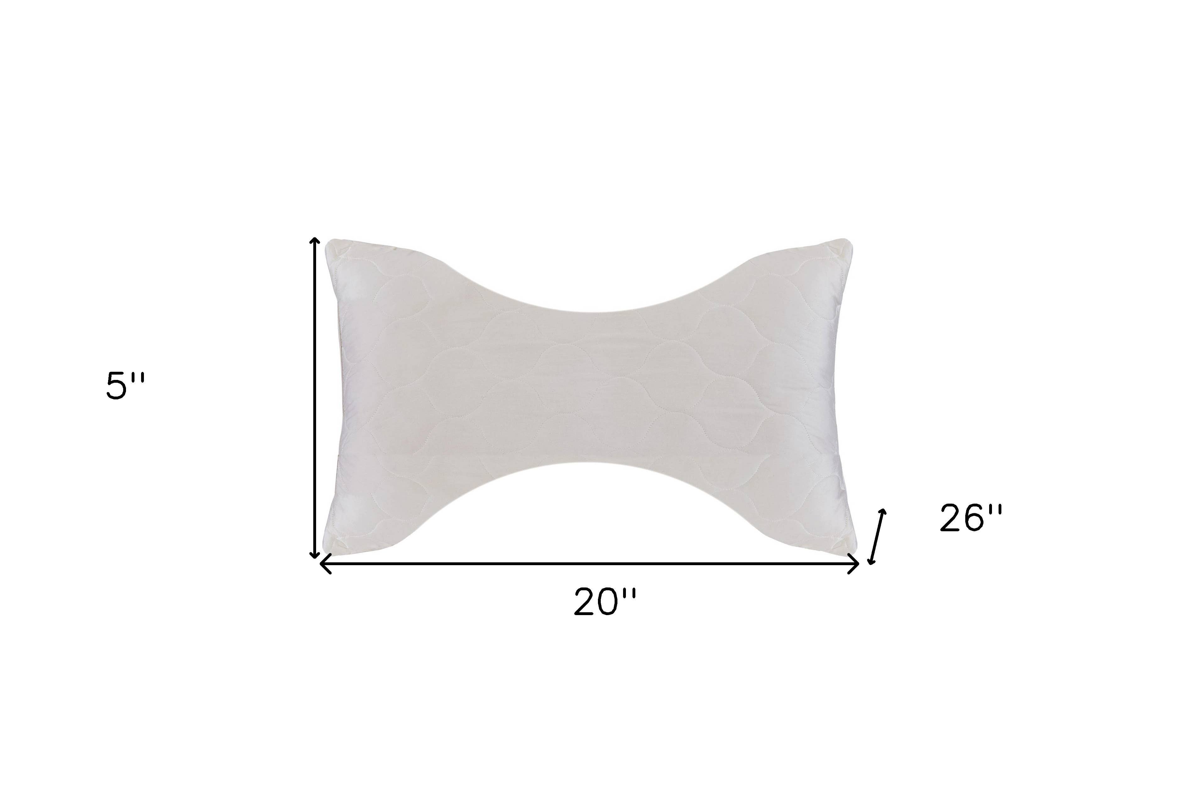 HomeRoots - Wholesale Bedding Pillow - Cotton Wool Hypoallergenic Ergonomic Standard Size Bed Pillow2