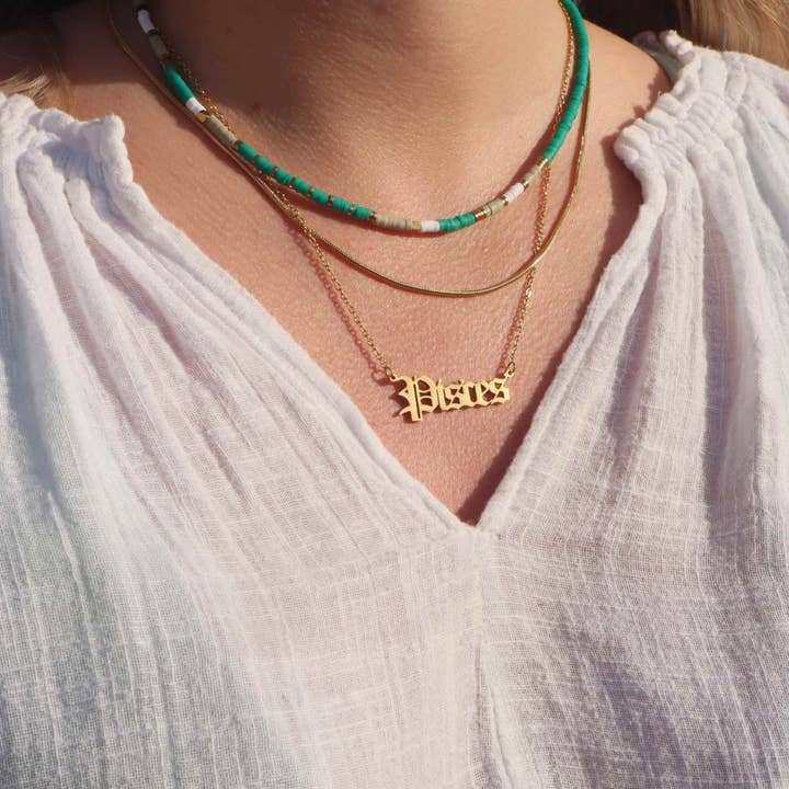 LilAryenne | Jewelry & Suncatchers - Wholesale Beaded/Pearl Necklace - Boho Beaded Necklace