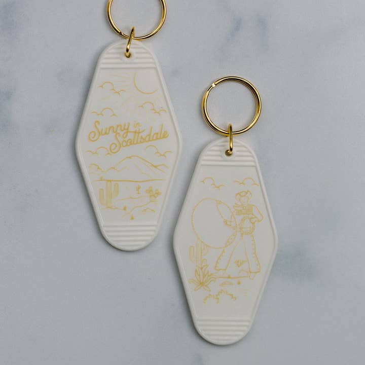 Click Bloom - Wholesale Keychain - Unisex - Scottsdale Arizona Hotel Keychain