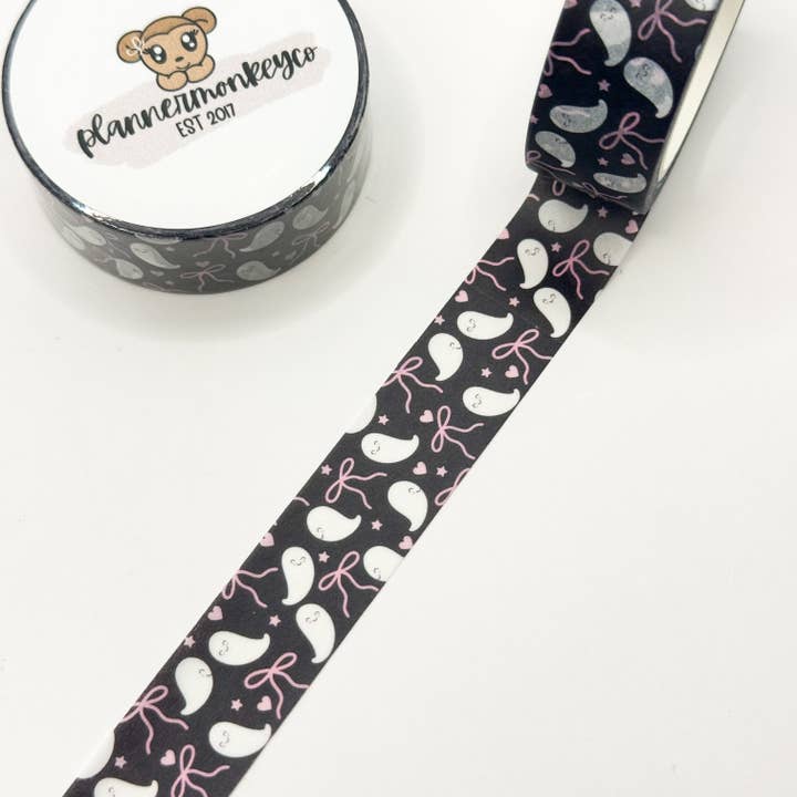 Ruban washi Fantômes Filles | 15MM pour la vente par Plannermonkeyco