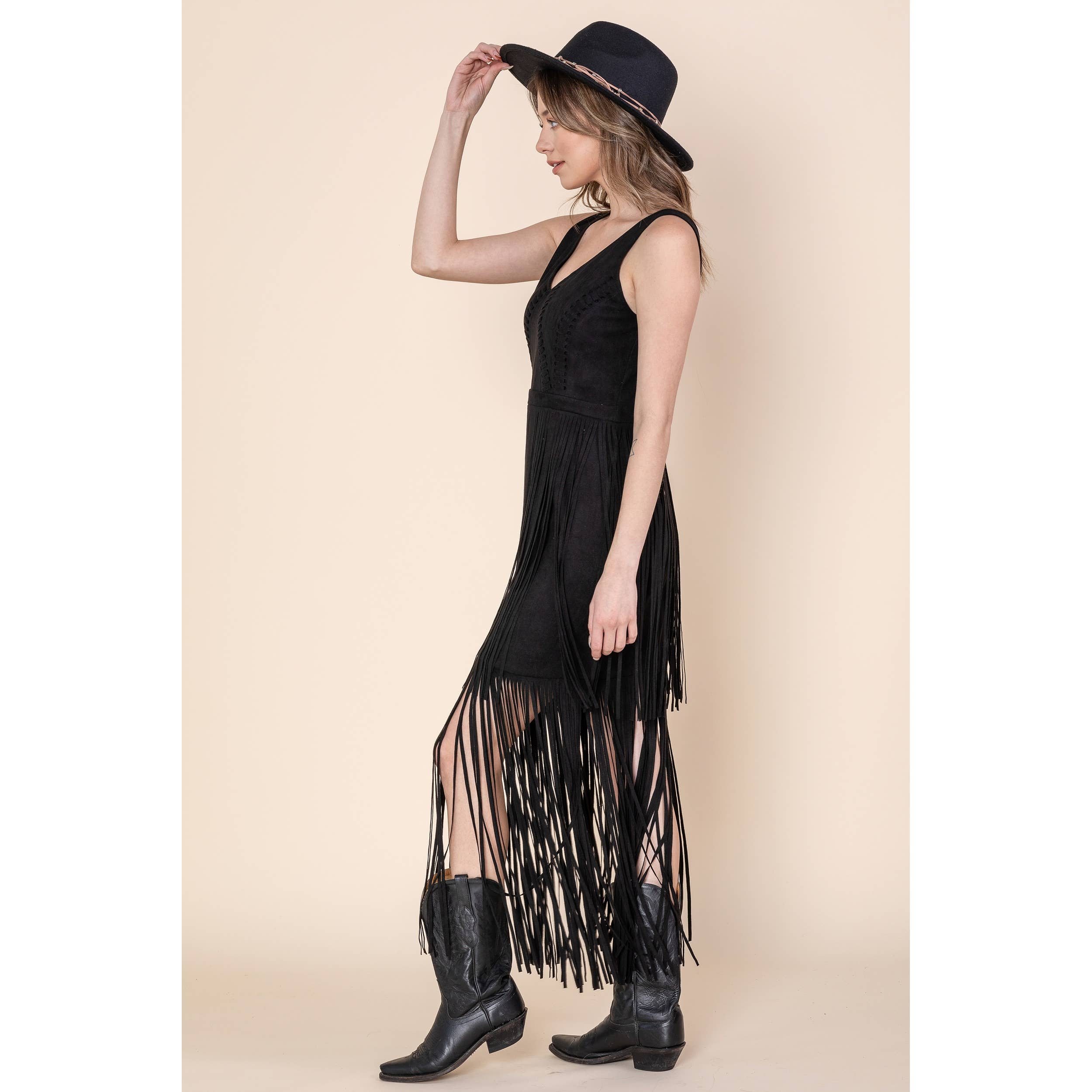 REVEROF – wholesale Klänning - Dam – SÖDRA FRANS MOCKA KLÄNNING12