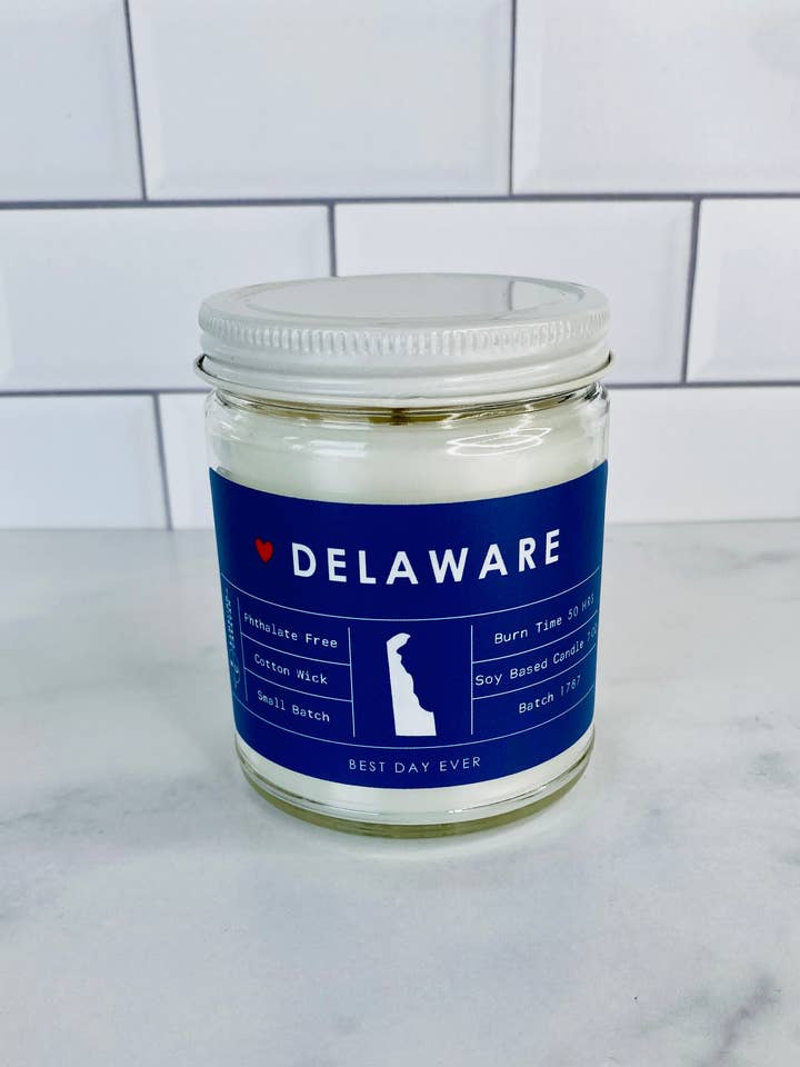 Delaware Kerze für den Großhandel von Rambling Caravan