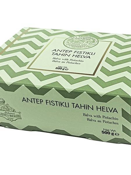 Haci Bekir Halva Pistácio Sementes de Sésamo Turco Premium por atacado de Aladdin