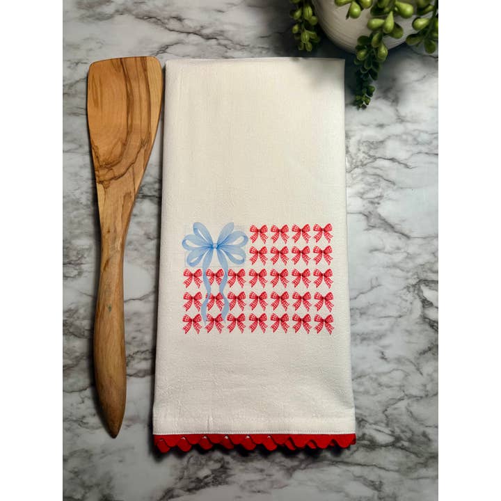 4. juli 250-års fødselsdag Håndlavet viskestykke Boligindretning for engroshandel hos by BellaBlue