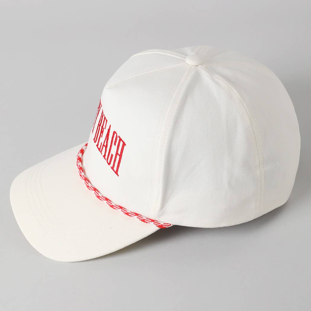 Fashion City - Vendita all'ingrosso Cappellino  da camionista - Unisex - Cappello Trucker Ricamato con Scritta SALTY BEACH9