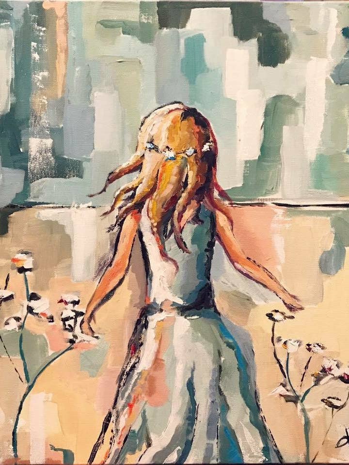 “More Precious Than Rubies” 12x12 Print for wholesale by The Painted Katie