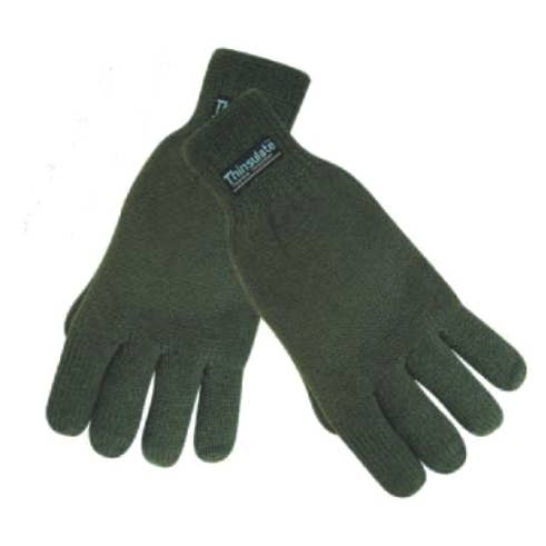 Khaki Insulating Acrylic Glove 7406004ZZ for wholesale by Complément Europe