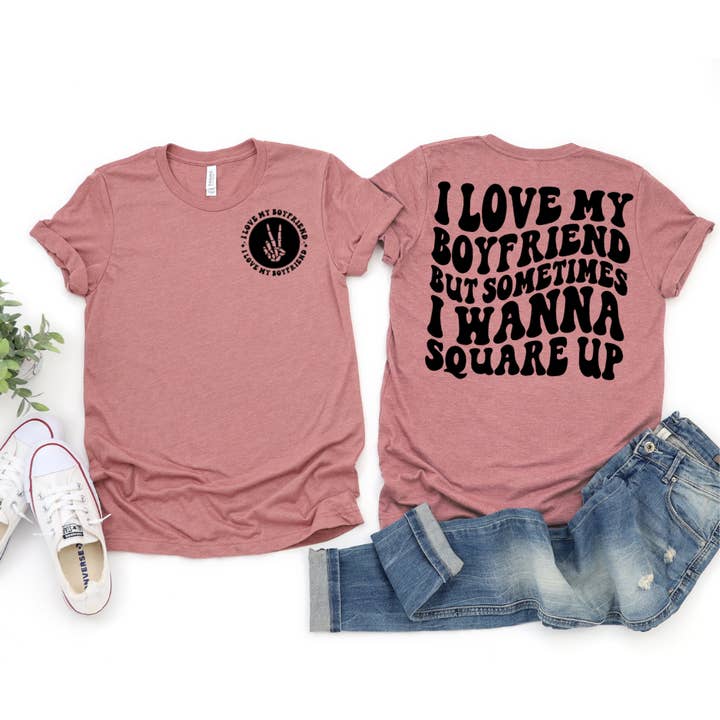 J'aime mon petit ami pour la vente par Tawakoni Tees and Things