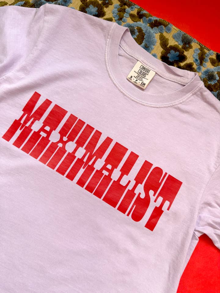 MBMB - Wholesale Screen Printed T-Shirt - Women's - Maximalist -Boxy Crop Tee