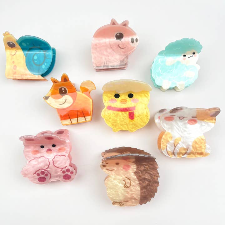 Clipe de garra de animal fofo de 2,3" por atacado de TheDivaSoap