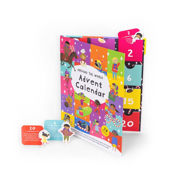 Worldwide Buddies - Wholesale Advent Calendar - Around the World Advent Calendar for Kids Christmas 2025