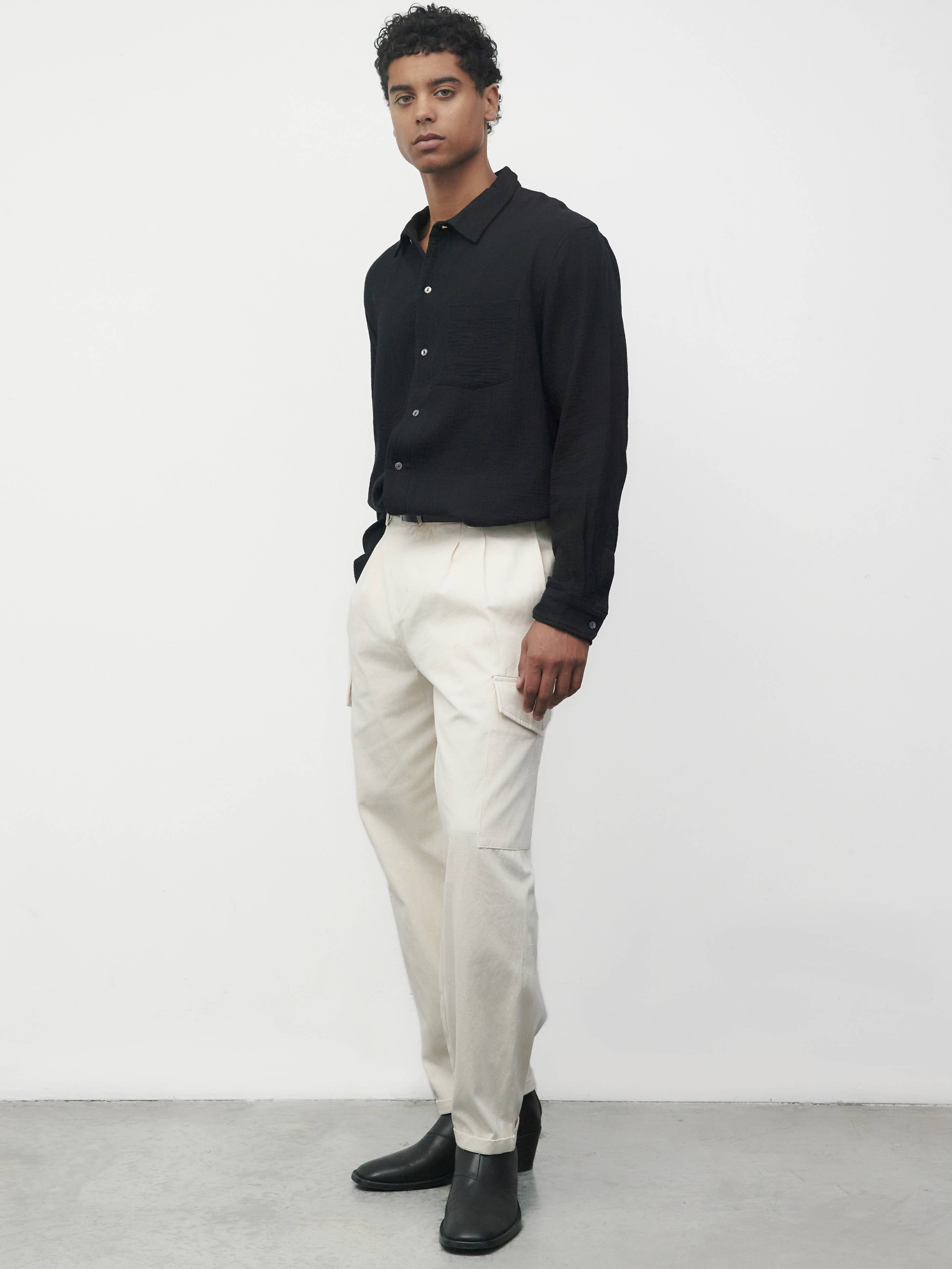 MOD REF - Wholesale Broek - Heren - The Wes Pants | Cargobroek met relaxte pasvorm1