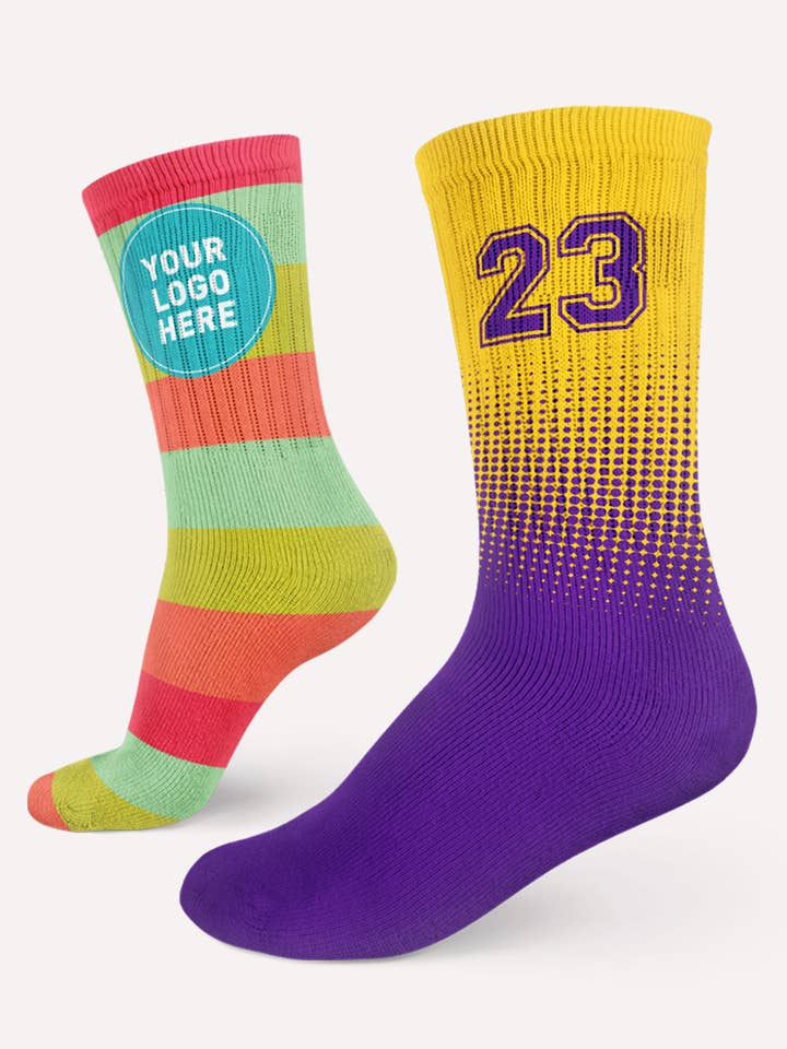 Custom Branded Socks for wholesale by SOXOS