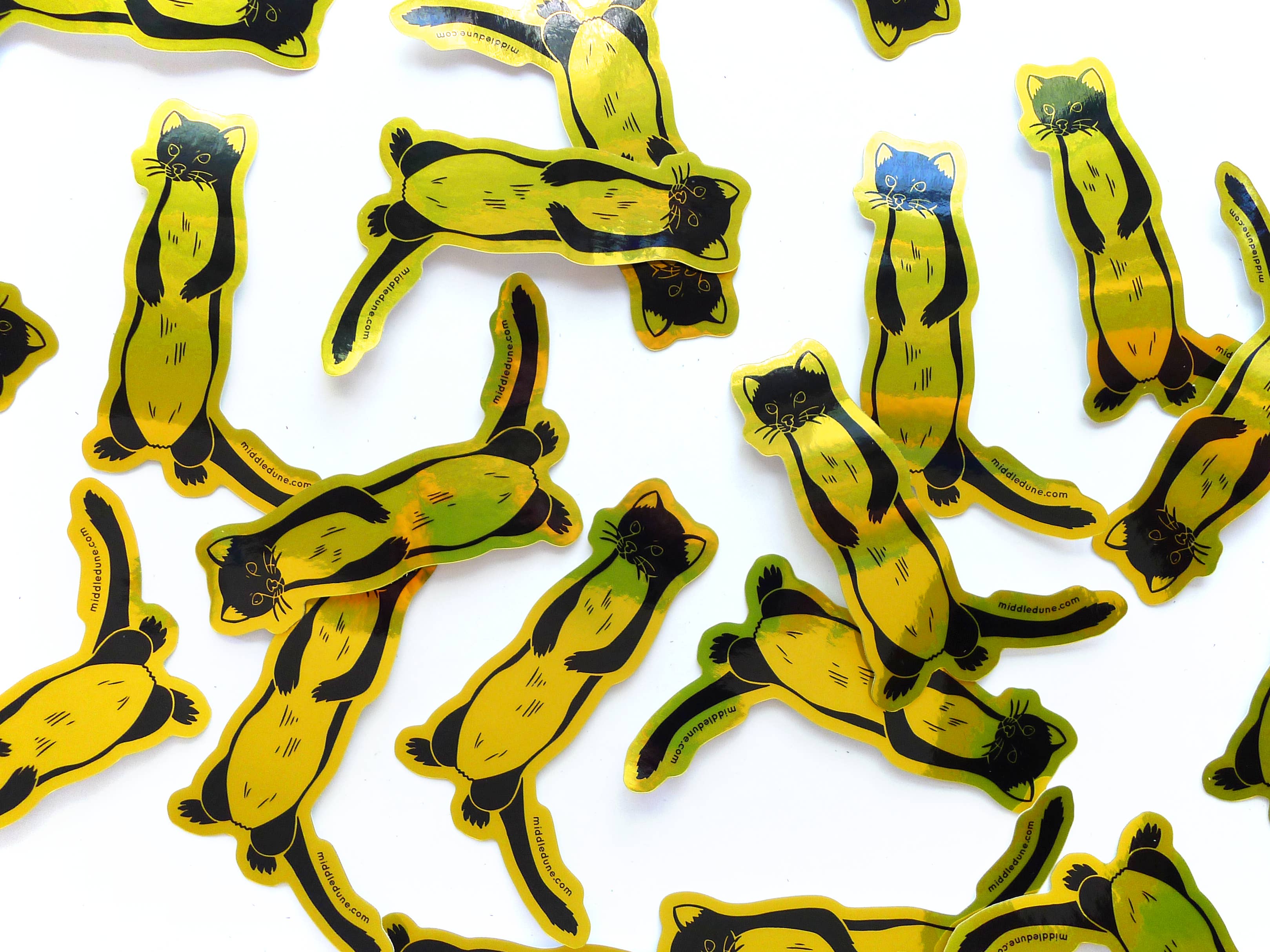 Middle Dune - Vente Autocollant - Autocollant Weasel2