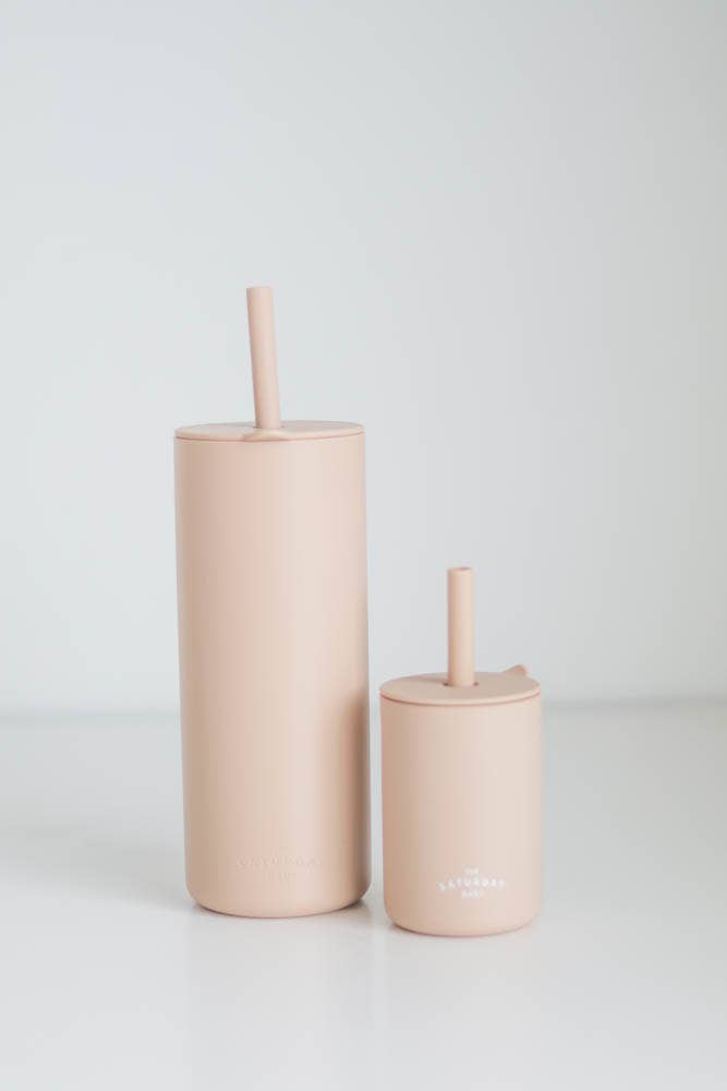 The Saturday Baby – wholesale Drinking glass/cup – Adult Silicone Straw Cup14