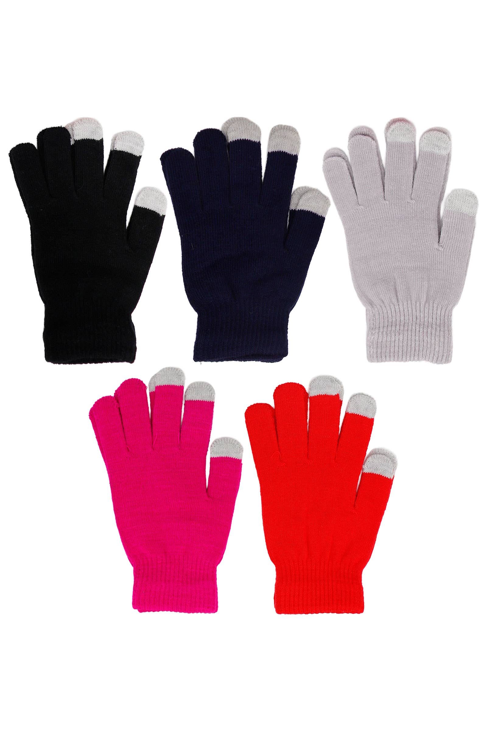ASSORTED Men's Warm Touchscreen Winter Gloves for wholesale on Faire1