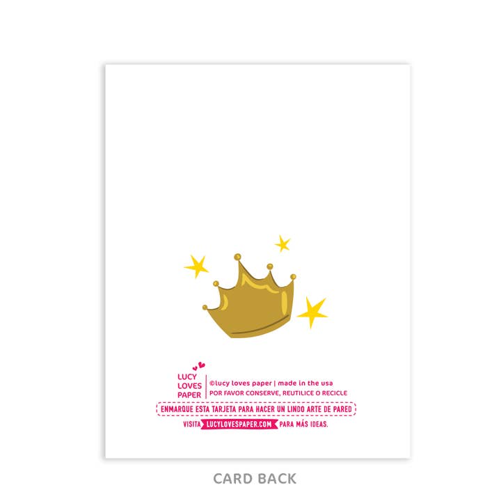 Lucy Loves Paper - Wholesale Quinceanera Card - Feliz Quinceañera | Cake and Tiara card1