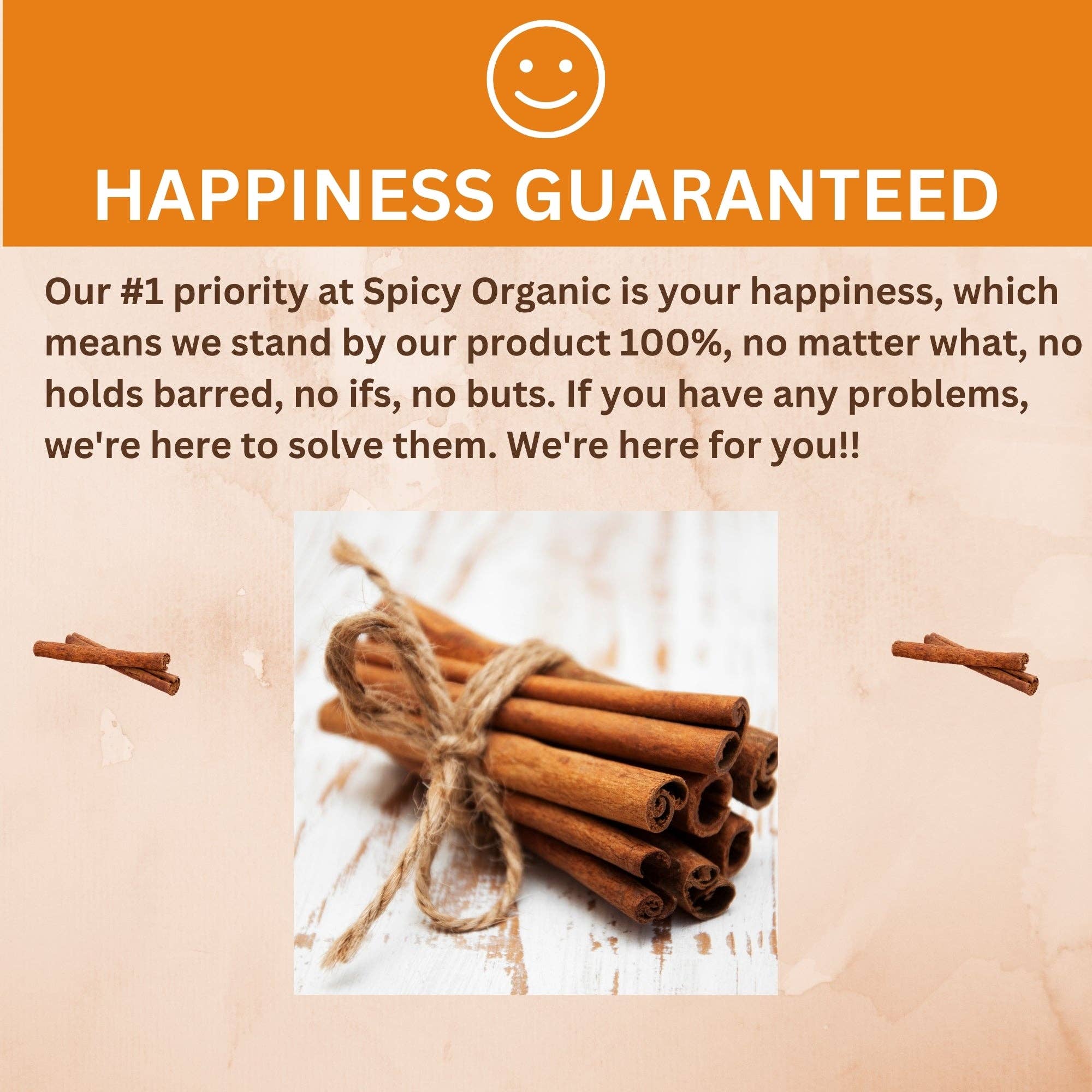 SPICY ORGANIC - Wholesale Herbs - Organic Cassia Cinnamon Sticks – Bold & Spicy Whole Cinnamon, USDA Certified7