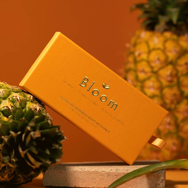 Natural French Incense - PINEAPPLE for wholesale by Bloom France