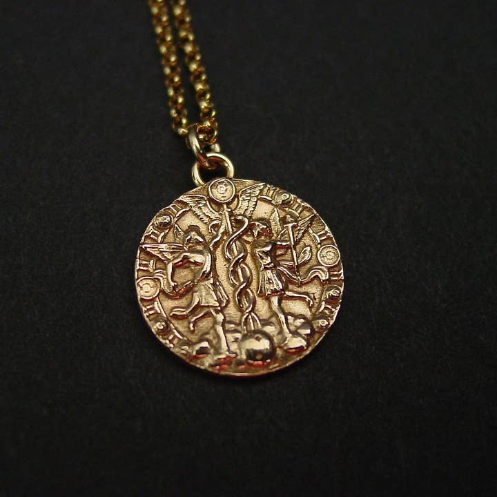 Gemini halsband - Zodiac för wholesale av Vis a Vis Jewelry