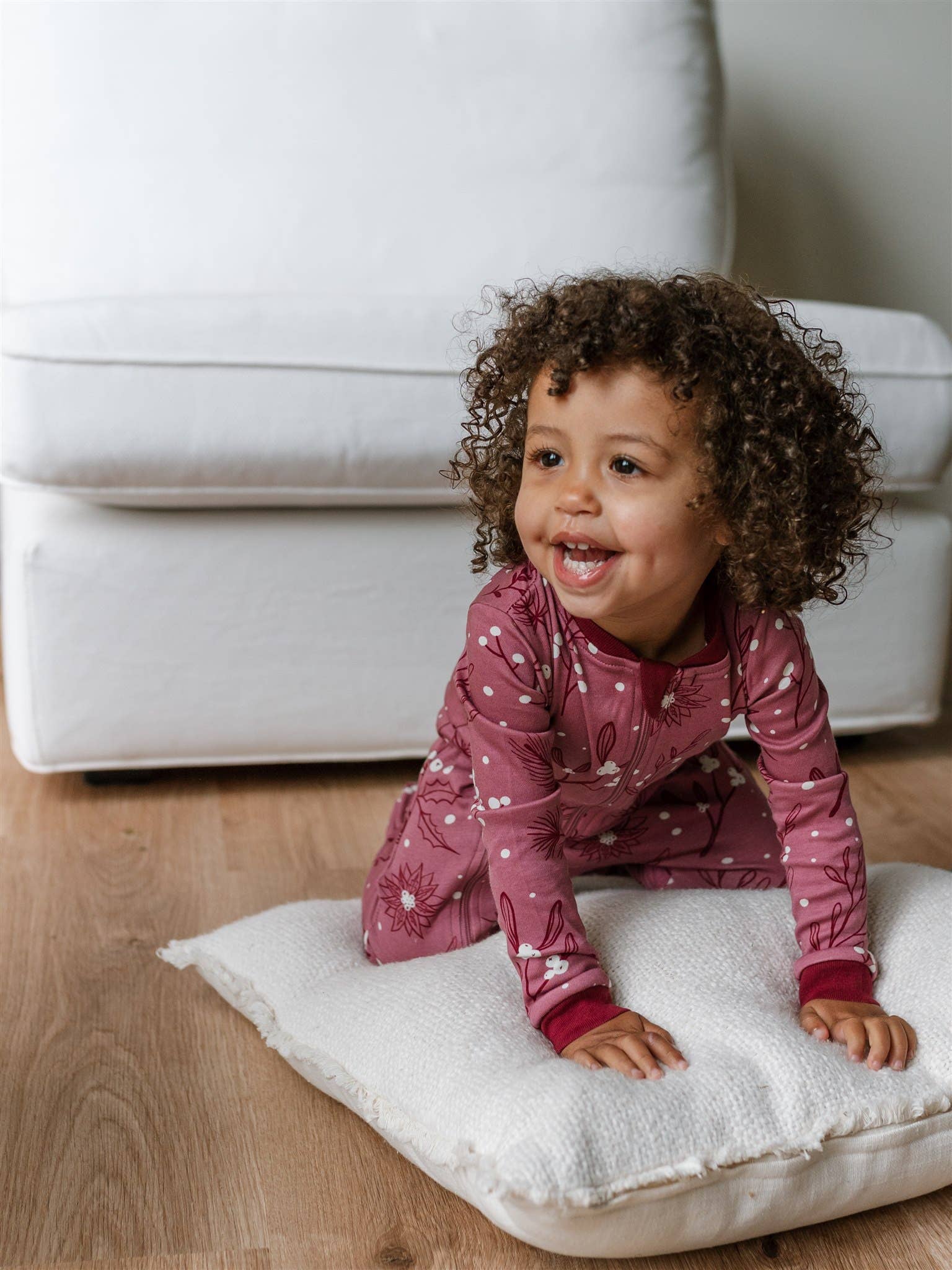 ZippyJamz - Wholesale Jumpsuit - Baby - Berry Bliss - Organic Cotton3