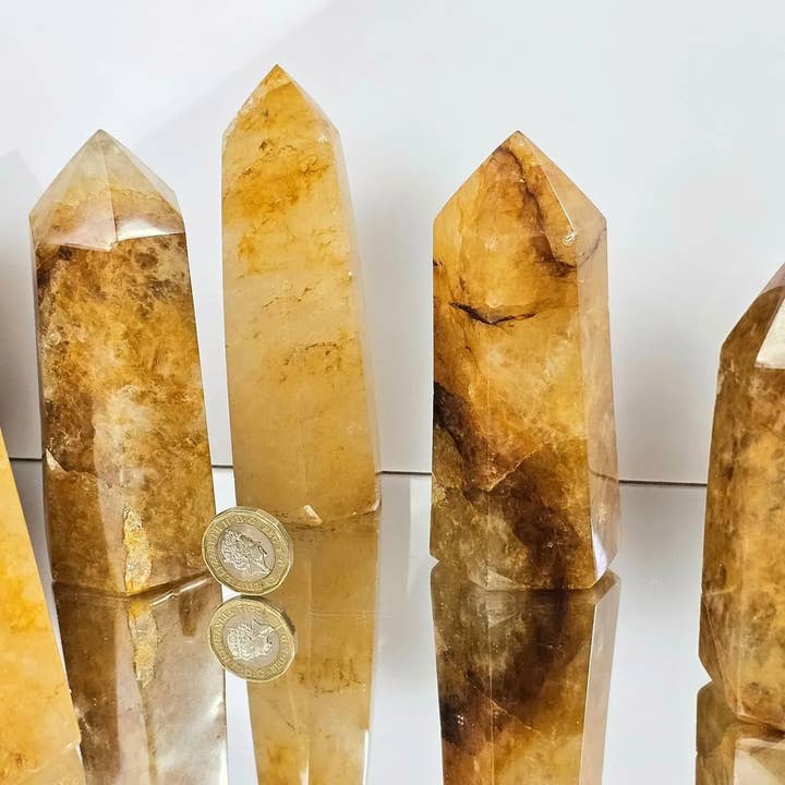 Distinction Crystals - Wholesale Spiritual Stone/Crystal - Golden Healer Quartz Crystal Prism2